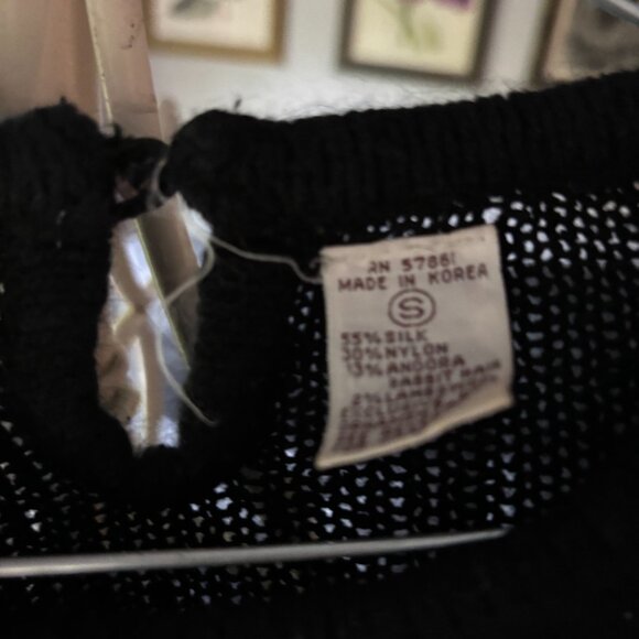 Palm Springs Yacht Club (Ann Kelly) Primary Colors Bow Applique Sweater - Preppy - Picture 3 of 6